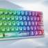 Клавиатура Redragon Fizz,  USB, прозрачный + белый [71736]